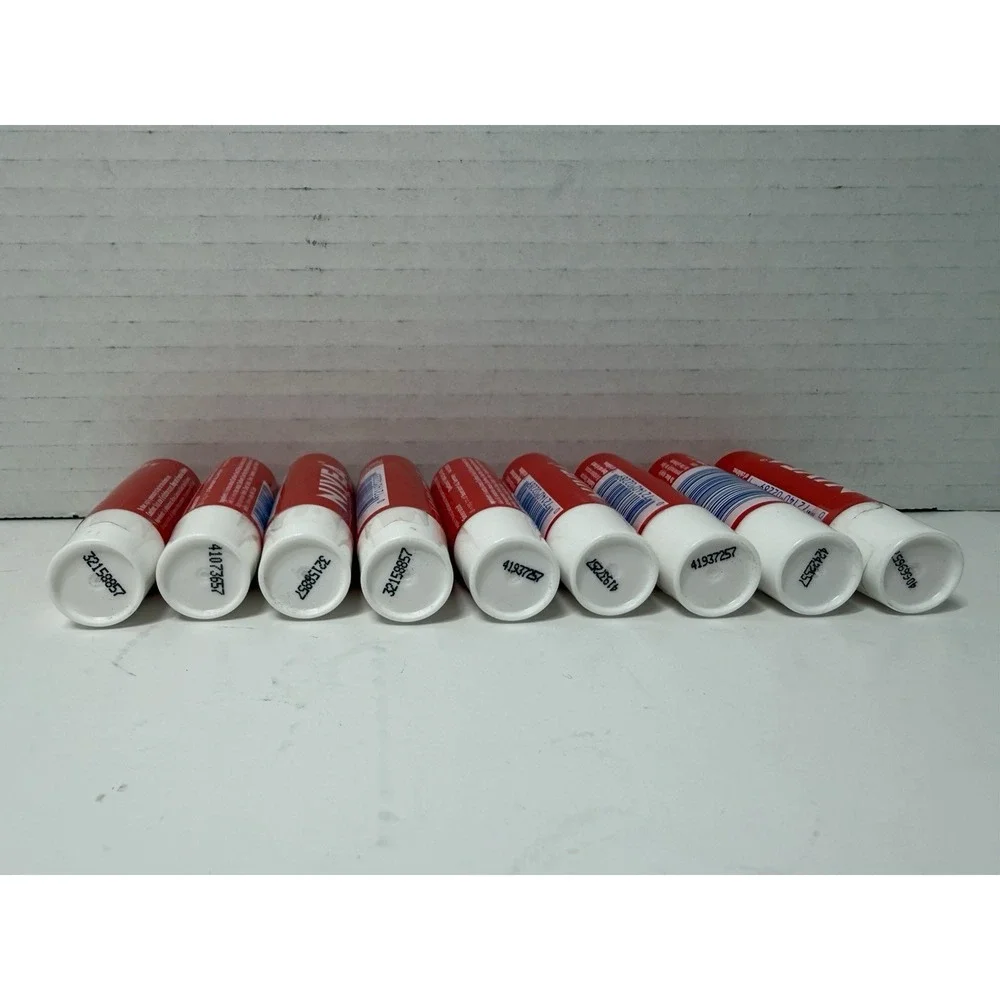 Lot Of (9) Nivea All Day Nourishing Moisture Strawberry Tinted Lip Care 0.17 Oz